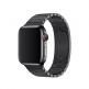 Apple Link Bracelet Band - оригинална стоманена каишка за Apple Watch 42мм, 44мм (черен)  1