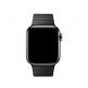 Apple Link Bracelet Band - оригинална стоманена каишка за Apple Watch 42мм, 44мм (черен)  2