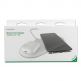 4smarts Wireless Fast Charger VoltBeam Air, 15W - двойна поставка (пад) с Fast Charge за безжично захранване (бял)  9