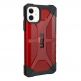 Urban Armor Gear Plasma - удароустойчив хибриден кейс за iPhone 11 (червен) 3