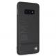 BMW Signature Genuine Leather Soft Case - кожен кейс (естествена кожа) за Samsung Galaxy S10E (черен) 2
