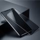 Baseus Privacy 3D Tempered Glass (0.23mm) - калено стъклено защитно покритие с извити ръбове и определен ъгъл на виждане за целия дисплея на iPhone 11, iPhone XR (черен-прозрачен) (2 броя) 3