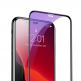 Baseus Anti-bluelight Full Screen Tempered Glass (0.30mm) - калено стъклено защитно покритие за целия дисплей на iPhone 11, iPhone XR (прозрачен-черен) (2 броя) 2