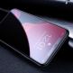 Baseus Privacy 3D Tempered Glass (0.30mm) - калено стъклено защитно покритие с извити ръбове и определен ъгъл на виждане за целия дисплей на iPhone 11, iPhone XR (черен-прозрачен) (два броя) 3