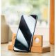 Baseus Privacy 3D Tempered Glass (0.30mm) - калено стъклено защитно покритие с извити ръбове и определен ъгъл на виждане за целия дисплей на iPhone 11, iPhone XR (черен-прозрачен) (два броя) 4