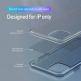 Baseus Simple Case - силиконов (TPU) калъф за iPhone 11 (сив) 4