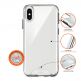 Eiger Glacier Case - удароустойчив хибриден кейс за iPhone XS, iPhone X (прозрачен) 2