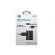 Just Wireless USB AC Charger - захранване за ел. мрежа с USB изход 2.4A и Lightning кабел за iPhone, iPad и устройства с Lightning порт (черен) 2