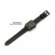 Torrii Leather Band - кожена каишка за Apple Watch 42мм, 44мм (черна с кафеви шевове) 2