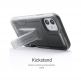 Ghostek Iron Armor 3 - удароустойчив хибриден кейс с щипка и слот за карти за iPhone 11 (черен) 1