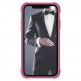 Ghostek Exec 4 Case - удароустойчив кейс с отделение за карти за iPhone 11 (розов) 3