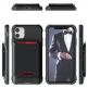 Ghostek Exec 4 Case - удароустойчив кейс с отделение за карти за iPhone 11 (черен) 1