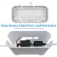 Macally Cable Box Organizer - кабелна кутия и органайзер за кабели, захранвания и други 4