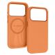 Силиконов (TPU) калъф с MagSafe за iPhone 17 Pro - Liavec Silk Shield Case (оранжев) 1