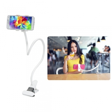 Flexible Desktop Holder - универсална поставка за бюро и плоскости за мобилни устройства с ширина до 9 см.