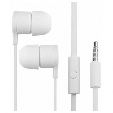 HTC Headset RC E295 (Max-300) Stereo - оригинални слушалки с микрофон за HTC смартфони (bulk) (бял)