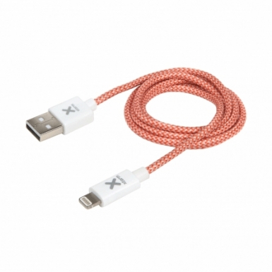 A-Solar Xtorm Sync and Charge Lightning CX002 - плетен Lightning кабел за iPhone, iPad, iPod (1 метър)