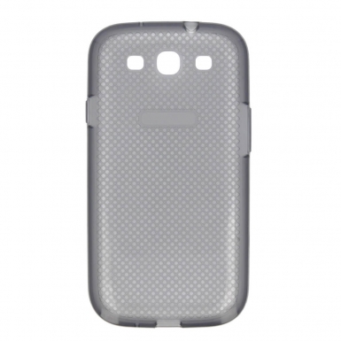 Samsung Cover EF-AI930B - оригинален TPU силиконов калъф за Samsung Galaxy S3, S3 Neo (черен-прозрачен)