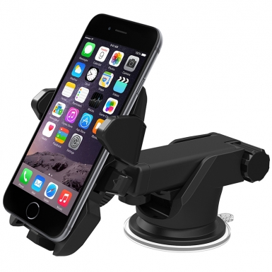 iOttie Easy One Touch 2 Universal Holder - иновативна поставка за кола и гладки повърхности за смартфони до 8.1 см. ширина