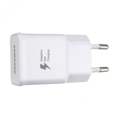 Samsung Fast Charger EP-TA20EWE - захранване 2.1A с USB изход за Samsung смартфони и таблети (бял) (bulk)