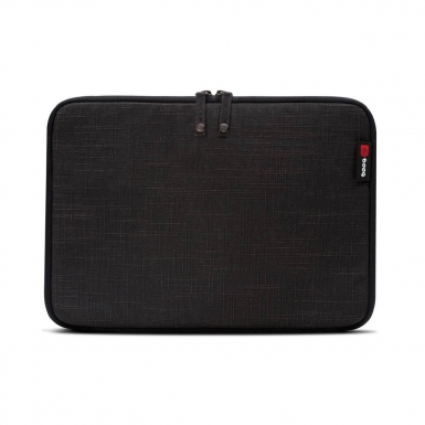 Booq Mamba 12 Sleeve - текстилен калъф с цип за MacBook 12 и преносими компютри до 12 инча (черен)