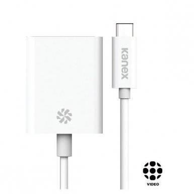 Kanex USB-C to VGA Adapter - адаптер за свързване от USB-C към VGA