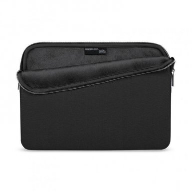 Artwizz Neoprene Sleeve - неопренов калъф с цип за MacBook Air 13, Pro 13, Pro Retina 13 и преносими компютри до 13 инча (черен)