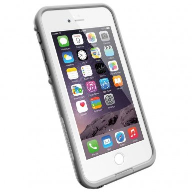 LifeProof Fre Touch ID - ударо и водоустойчив кейс за iPhone 6S, iPhone 6 (бял)