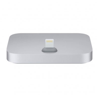 Apple iPhone Lightning Dock - оригинална универсална док станция за iPhone и iPod с Lightning (тъмносив)