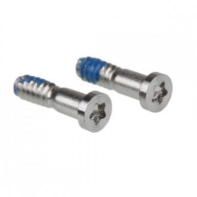 Apple 5-star screws - комплект оригинални 5-звездни болтове за iPhone 6, iPhone 6S, iPhone 6, iPhone 6S Plus (20 броя) - сребрист