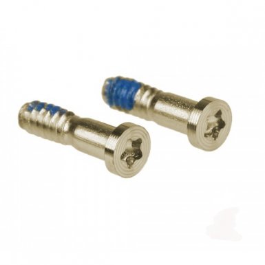 Apple 5-star screws - комплект оригинални 5-звездни болтове за iPhone 6, iPhone 6S, iPhone 6, iPhone 6S Plus (20 броя) - златист