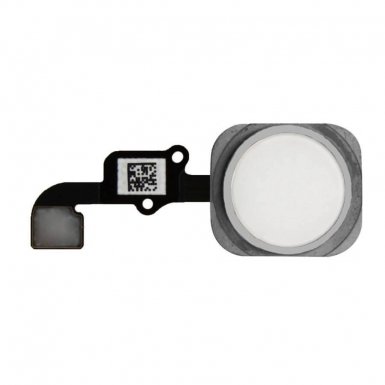 OEM Home Button Key Cable Fingerprint Touch ID - лентов кабел за Home бутона с Touch ID функция за iPhone 6, iPhone 6 Plus (бял)