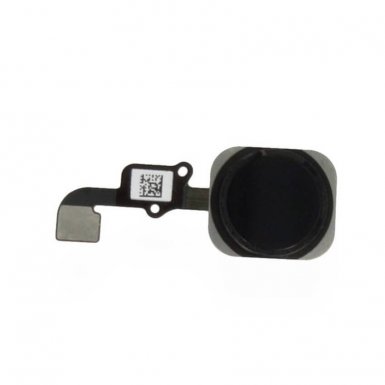 OEM Home Button Key Cable Fingerprint Touch ID - лентов кабел за Home бутона с Touch ID функция за iPhone 6, iPhone 6 Plus (черен)