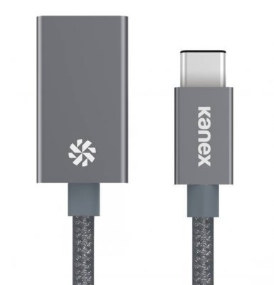  Kanex Premium USB-C to USB-A 3.0 Adapter - USB адаптер за MacBook и устройства с USB-C порт (тъмносив)