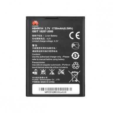 Huawei Battery HB4W1H - оригинална резервна батерия за Huawei Ascend G510, Ascend Y210 (bulk)