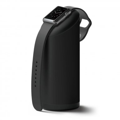 Elago Watch Stand - луксозна алуминиева поставка за Apple Watch (черна)