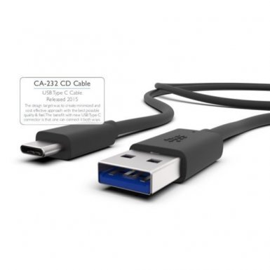 Microsoft CA-232D USB-C to USB-A 3.0 Cable - USB 3.0 кабел за MacBook 12 и устройства с USB-C порт (100 cm) (bulk)