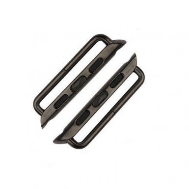Hoco Apple Watch Band Adapter - алуминиев адаптер за всякакъв тип каишки за Apple Watch 38мм, 40 мм (черен)