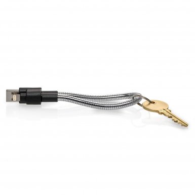 Fuse Chicken Titan Loop - стоманен Lightning кабел (ключодържател) за iPhone, iPad, iPod с Lightning (25 см.)