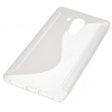 S-Line Cover Case - силиконов (TPU) калъф за Huawei Mate 8 (прозрачен)