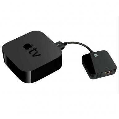 Kanex Digital Audio Adapter - адаптер за свързване на Apple TV (4th. gen) към телевизор с HDMI и аудио система с оптичен вход
