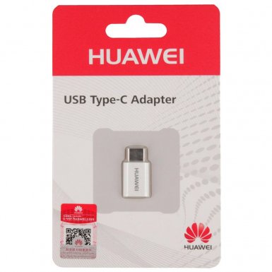 Huawei microUSB to USB-C Adapter AP52 - microUSB адаптер за MacBook и устройства с USB-C порт