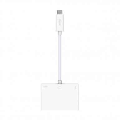Artwizz USB Type-C Digital AV Multiport Adapter - адаптер за свързване от USB-C към HDMI 4K, USB-C, USB-A