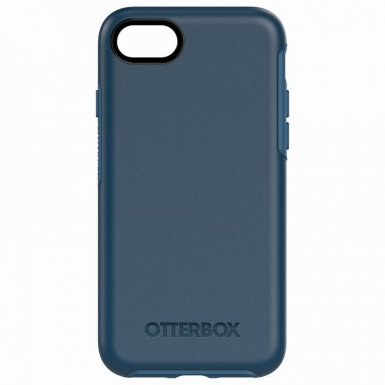 Otterbox Symmetry Series Case - хибриден кейс с висока защита за iPhone 8, iPhone 7 (син)