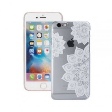 Redneck Spira Tri Fleur Case - поликарбонатов кейс за iPhone 8, iPhone 7 (прозрачен-мат)