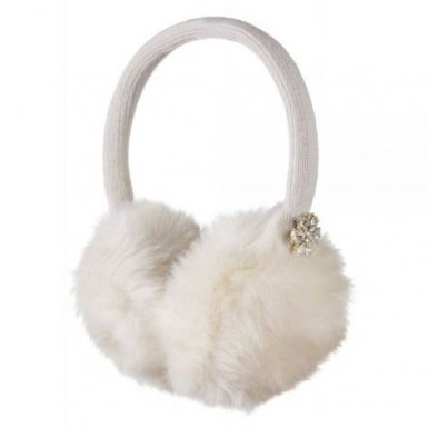 KitSound On-Ear Embellished Audio Earmuffs - ушанки с вградени слушалки с 3.5 мм аудио жак за iPhone и мобилни устройства 