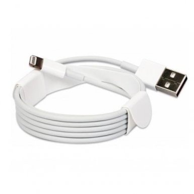 Apple Lightning to USB Cable 1m. New Version - оригинален USB кабел за iPhone X, iPhone 8, iPhone 7, iPad и iPod (1 метър) (bulk)