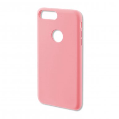 4smarts Cupertino Silicone Case - тънък силиконов (TPU) калъф за iPhone 8, iPhone 7 (розов)