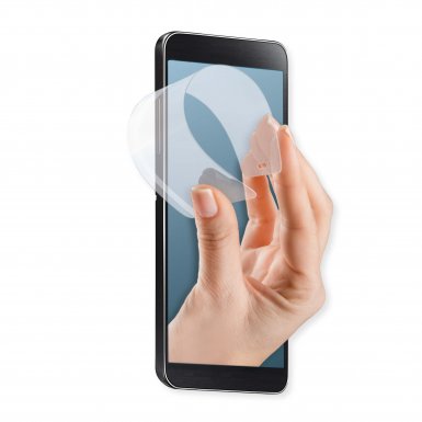 4smarts Hybrid Flex Glass Screen Protector - хибридно защитно покритие за дисплея на iPhone 8, iPhone 7 (прозрачен)