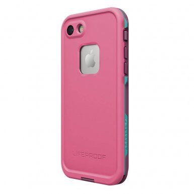 LifeProof Fre Touch ID - ударо и водоустойчив кейс за iPhone 8, iPhone 7 (розов)
